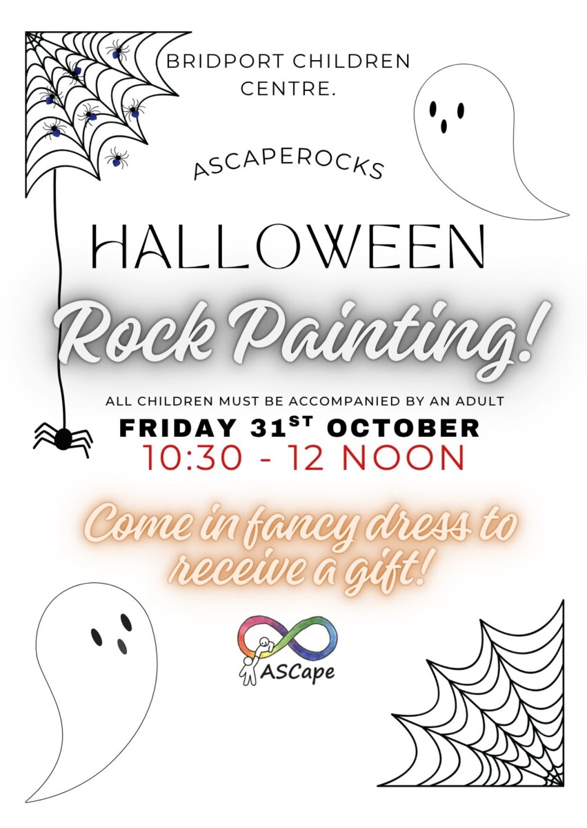 Black and White Spooky Halloween Invitation